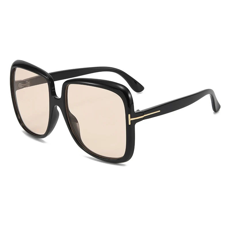 Elegante Oversize-Damen-Sonnenbrille mit filigranem Rahmen Skanto