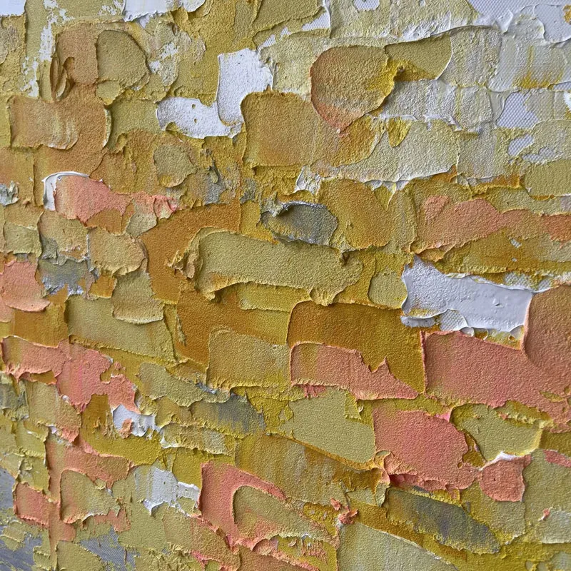 Texturierte Leinwand Wandkunst für Wohninterieurs