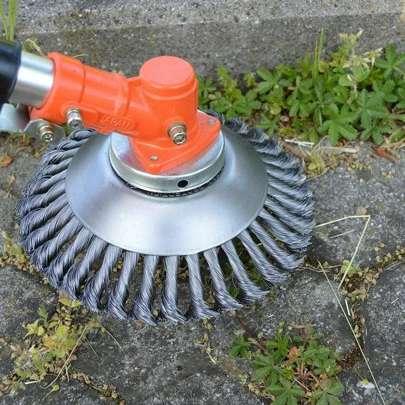 Skanto | Universeller Stahlbürstenkopf für Trimmer