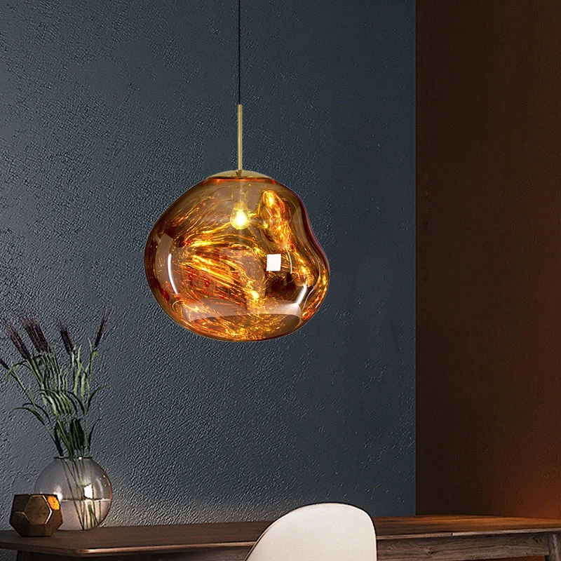 Moderne Glas-Deckenlampe – LunaLux | Skanto