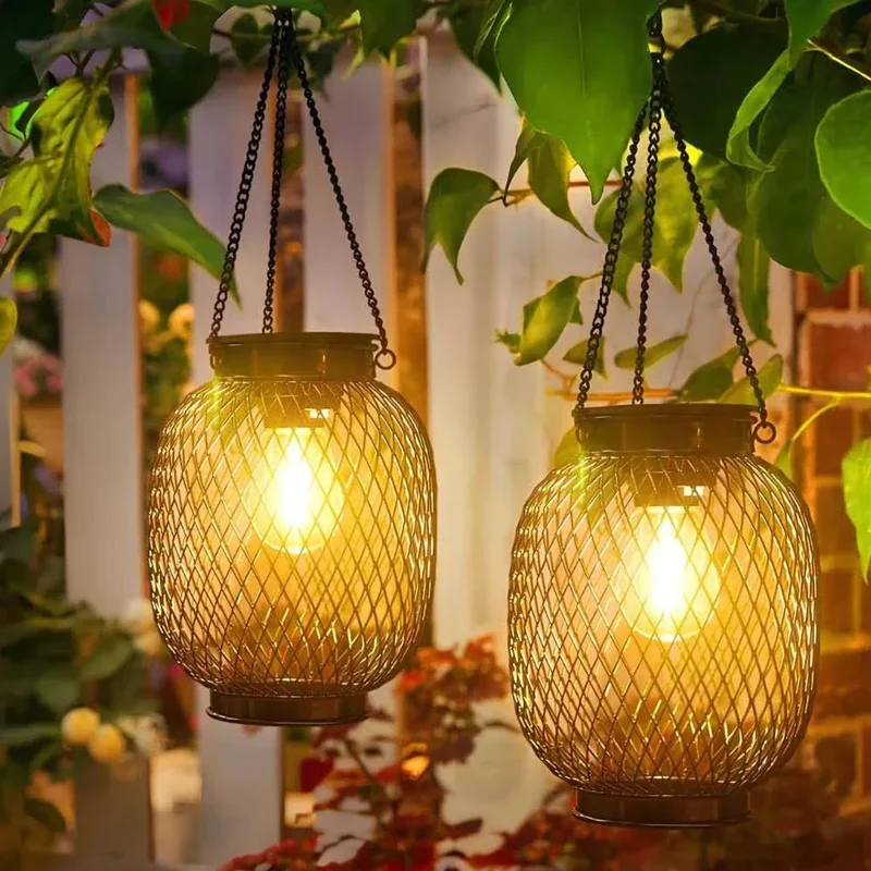 Skanto | Sunny Garden Solarlaterne – Wasserdichte LED Außenleuchte mit Auto-Sensor