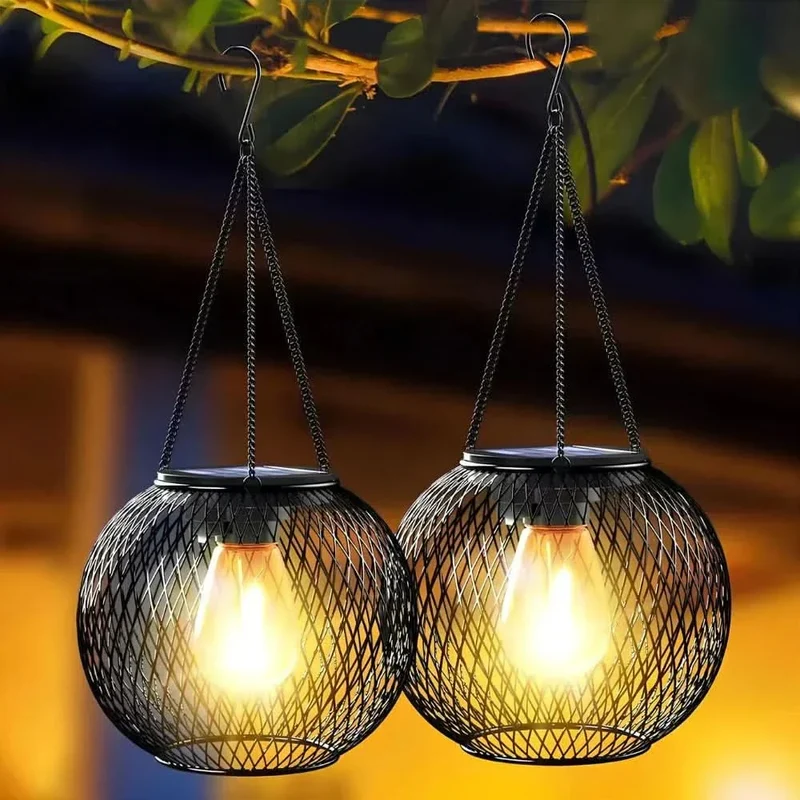 Skanto | Sunny Garden Solarlaterne – Wasserdichte LED Außenleuchte mit Auto-Sensor