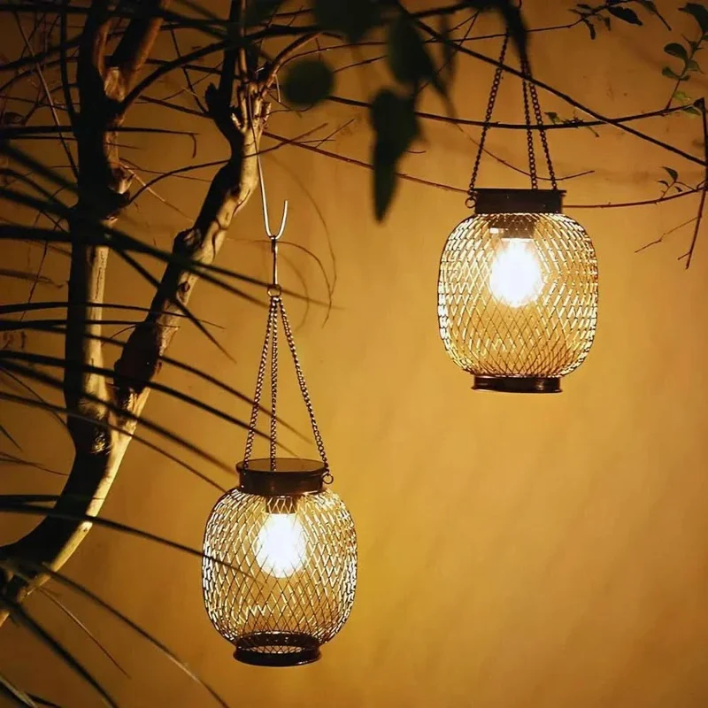 Skanto | Sunny Garden Solarlaterne – Wasserdichte LED Außenleuchte mit Auto-Sensor