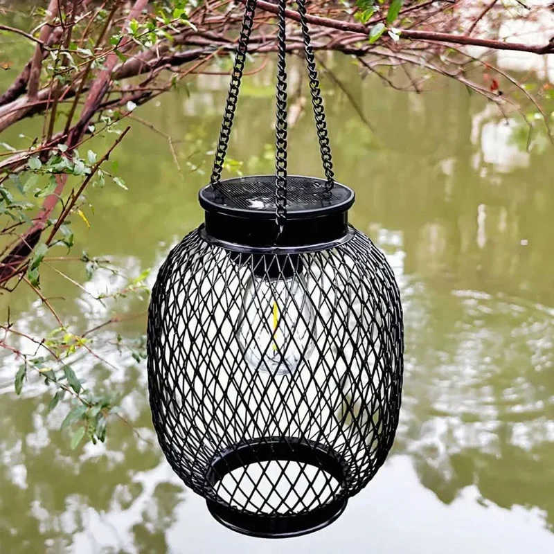Skanto | Sunny Garden Solarlaterne – Wasserdichte LED Außenleuchte mit Auto-Sensor