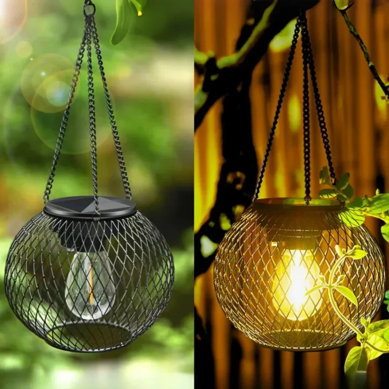 Skanto | Sunny Garden Solarlaterne – Wasserdichte LED Außenleuchte mit Auto-Sensor
