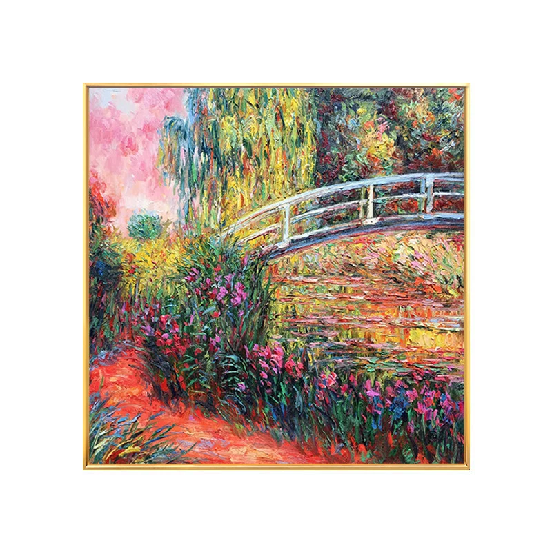 Floraler Impressionistischer Leinwanddruck