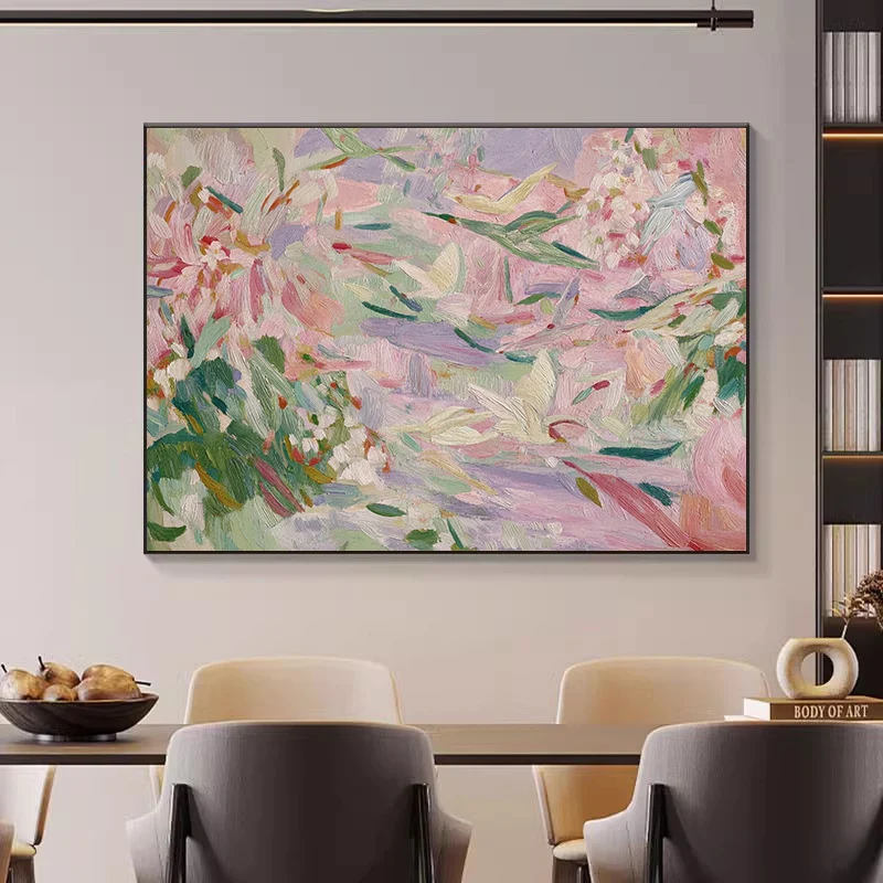 Floral Impressionist Leinwandkunst