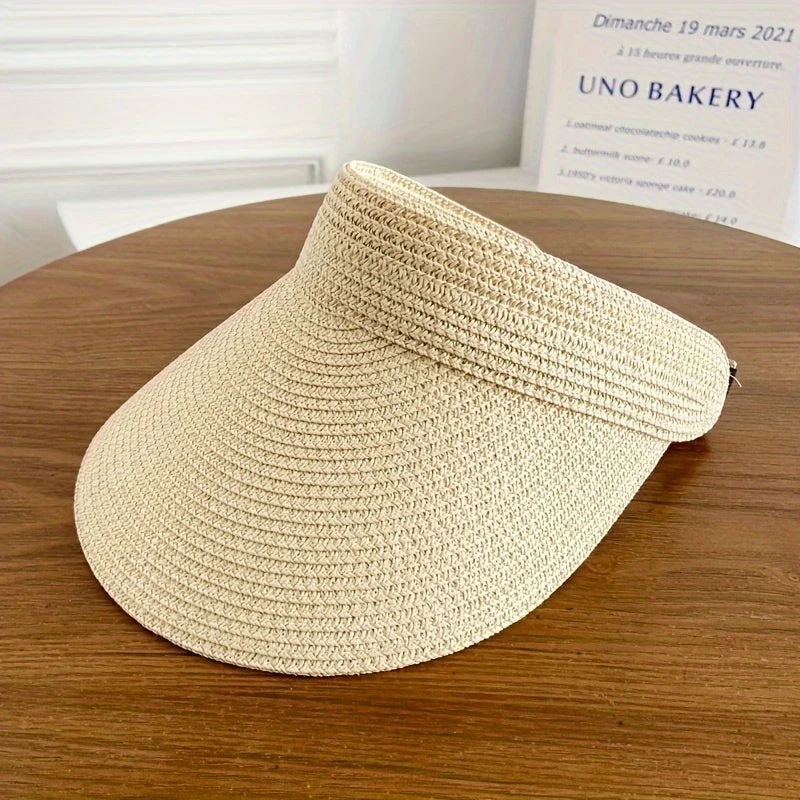 Faltbarer Sonnenhut Sonnenkrone mit breiter Krempe – Bequem und UV-Schutz