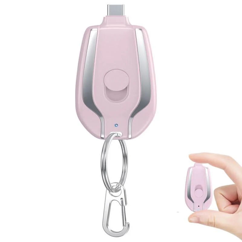 Skanto | Wireless Chargebuddy Pro – 1500mAh Tragbare Schlüsselanhänger Powerbank