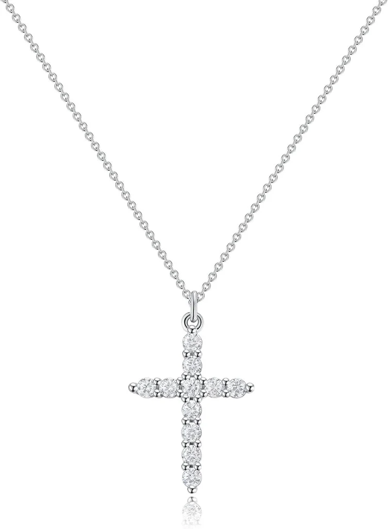 Skanto | Elegante 18K Gold Zirkonia Halskette