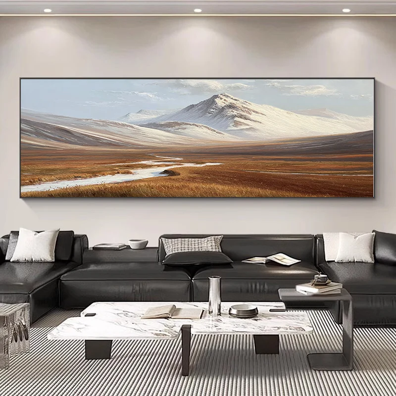 Berglandschaft Leinwand Kunstwerk