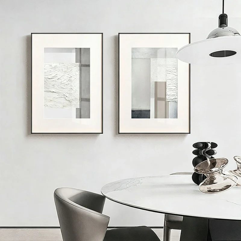 Moderner Texturierter Wandkunst
