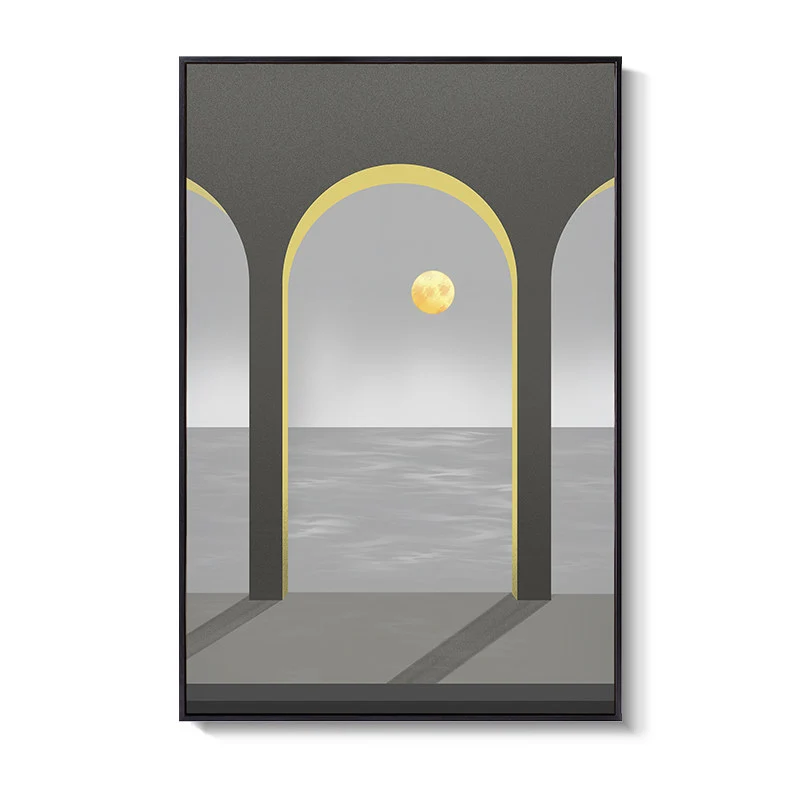 Moderne Minimalistische Leinwand Wandkunst