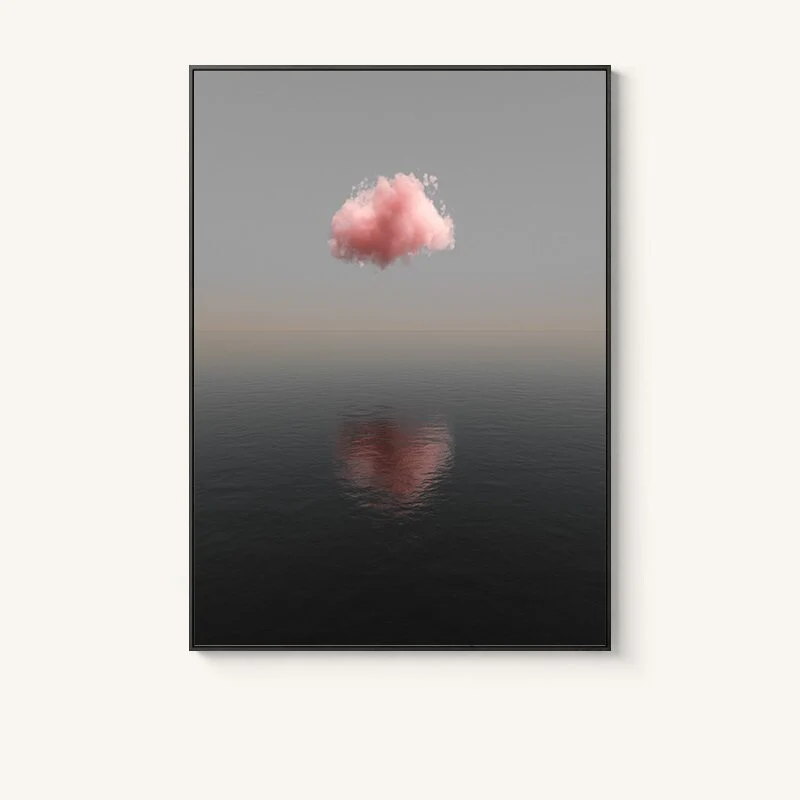 Moderne Minimalistische Leinwand Wandkunst