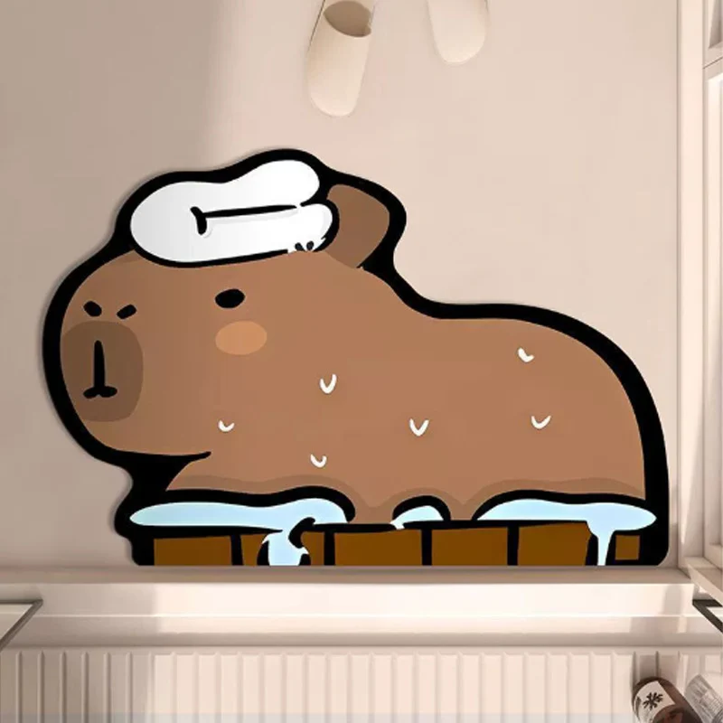 Süße Cartoon-Charakter-Badezimmermatte Deko