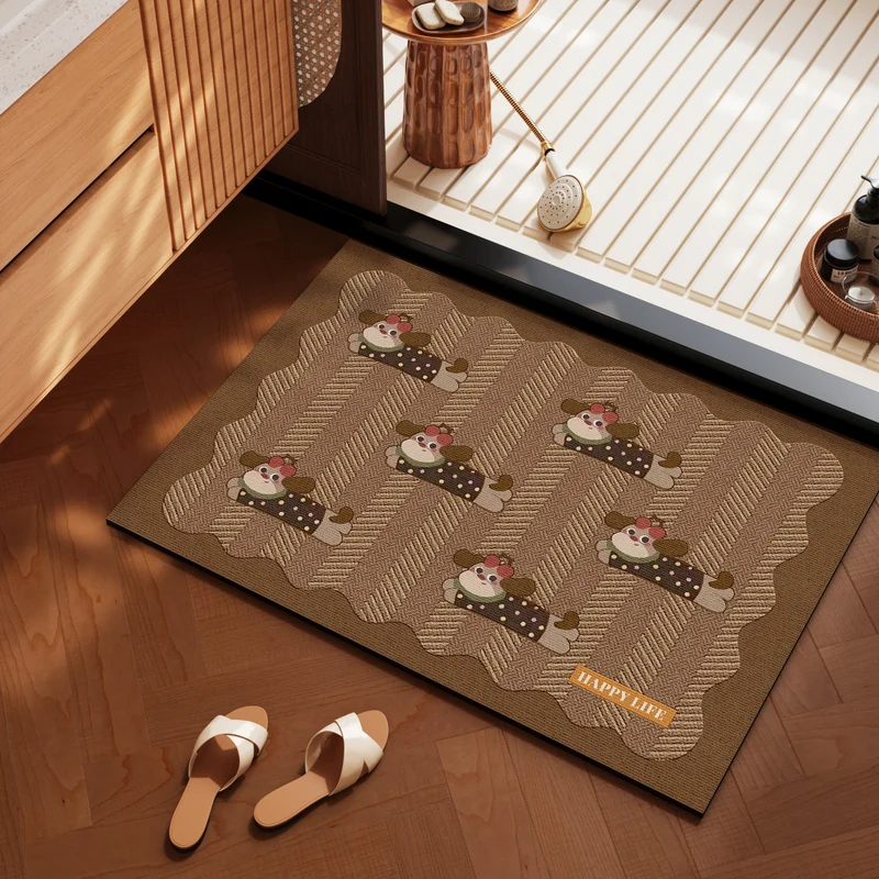 Stylische Badezimmermatte für moderne Innenräume