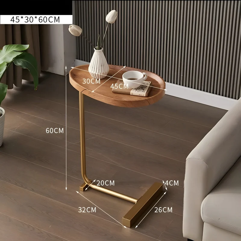 Kleiner rollbarer Couchtisch – Stilvoll & vielseitig | Kompakt für Zuhause, Hotel oder Gästezimmer | Skanto