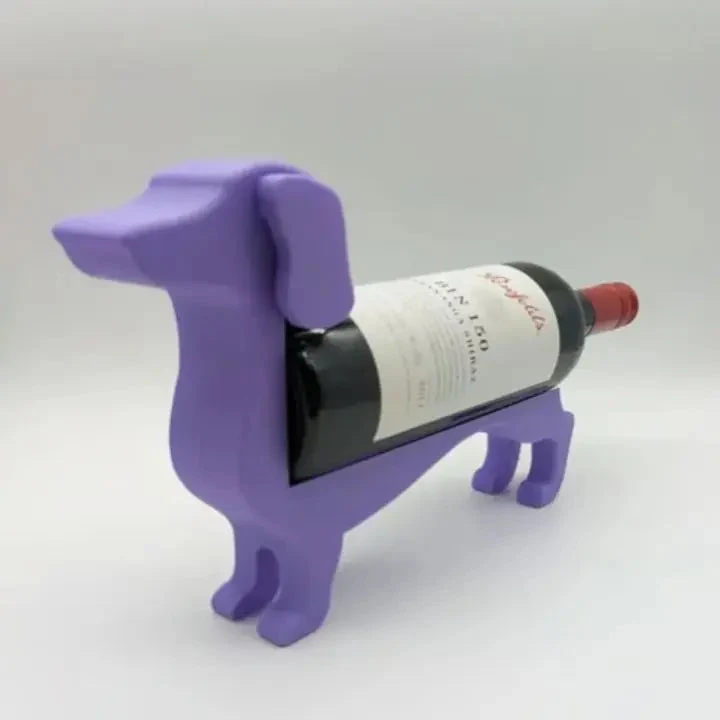 Dackel-Weinflaschenhalter – Einzigartiges, dekoratives Weinregal