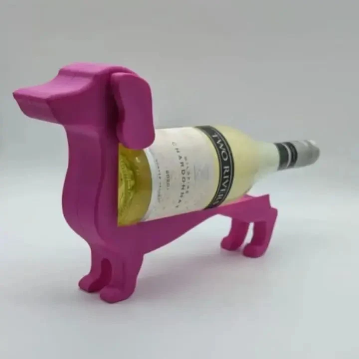 Dackel-Weinflaschenhalter – Einzigartiges, dekoratives Weinregal