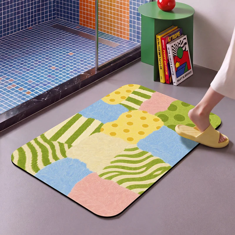 Absorbierende Badmatte