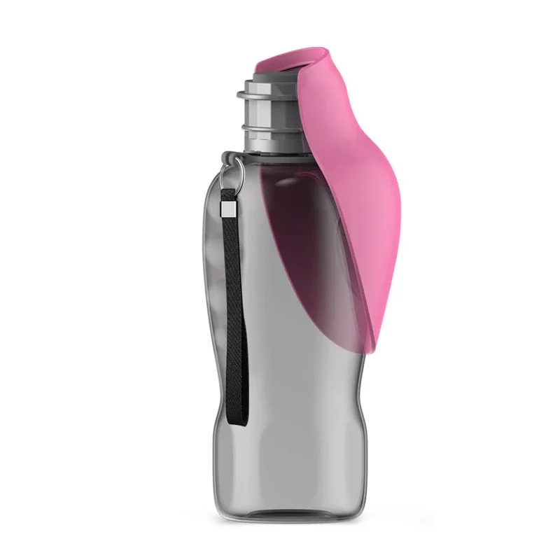 800ml Tragbare Hundetrinkflasche für kleine, mittlere, große Hunde – Outdoor Reise-Trinknapf, Welpen- und Katzenfutterzubehör, Labrador-Accessoires | Skanto