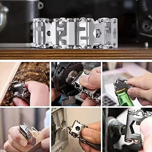 Skanto | 29-in-1 Edelstahl-Multitool-Armband
