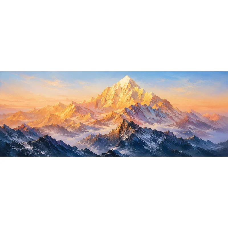 Szenerische Berglandschaft Leinwandkunst für Innenräume