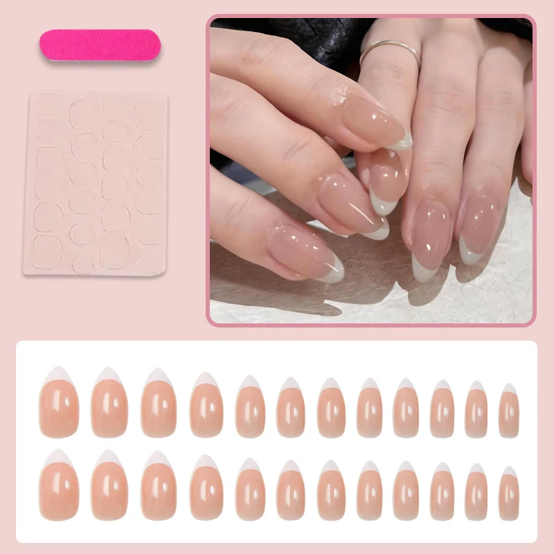 Kunstnagel Set mit natürlichen Acryltips Brehn