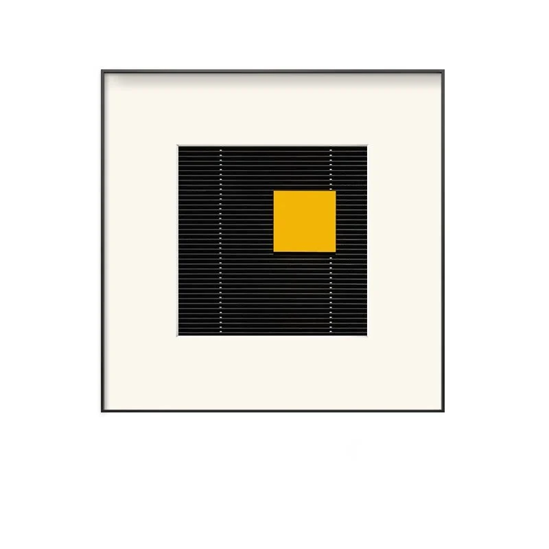 Dekorative geometrische Wandkunst