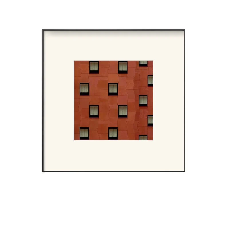 Dekorative geometrische Wandkunst