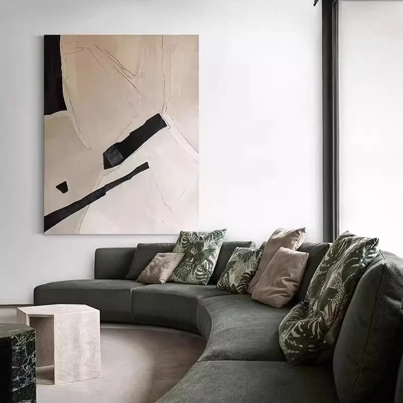 Abstracte Ausdruck Leinwand Kunstwerk für Innenräume