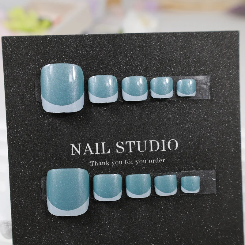 Kunstnagelset für elegante Fußnägel Brehn