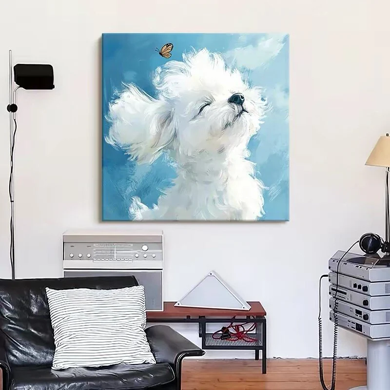 Abstrakte Katzen Leinwandkunst