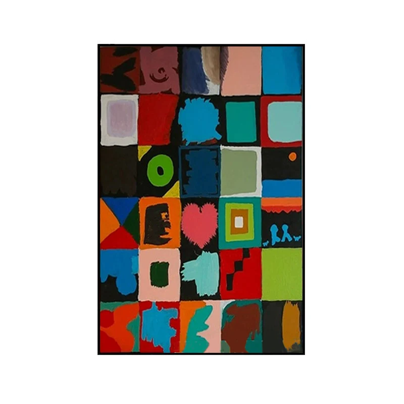 Abstrakte Kunst Harz Wanddekoration
