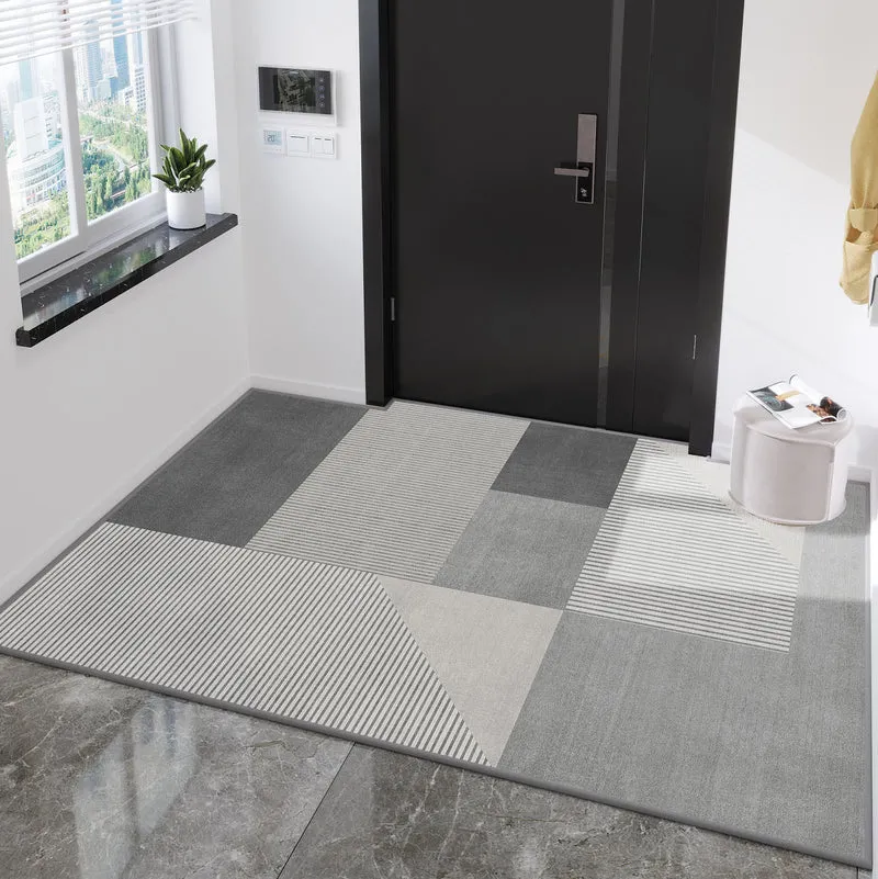 Geometrisches Muster Dekorativer Teppich