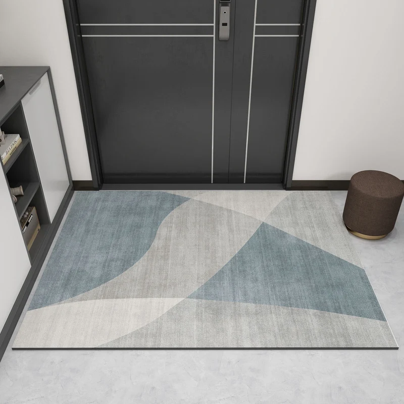 Geometrisches Muster Dekorativer Teppich