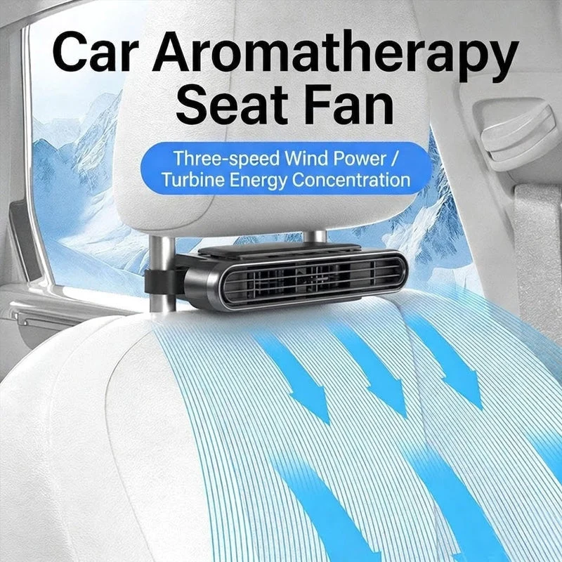 Tragbarer Autositz-Kühlventilator | Skanto