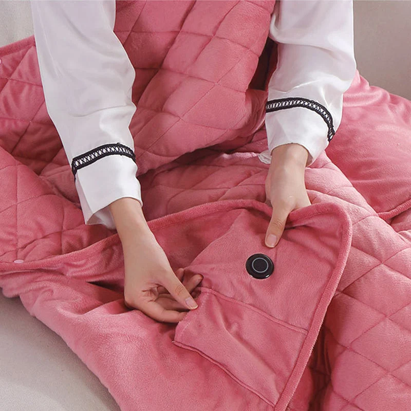 Skanto | CozyCharge – Tragbare USB-Heizdecke für sofortige Wärme überall