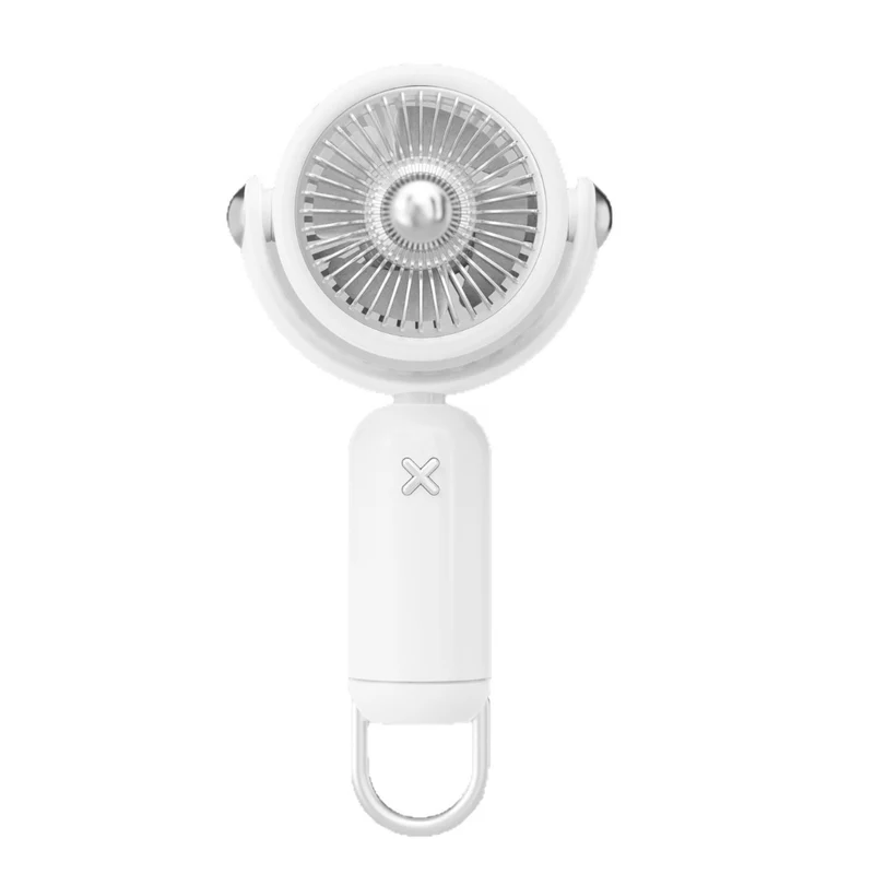 Tragbarer Handventilator für Damen mit ergonomischem Griff und leistungsstarkem Akku Skanto