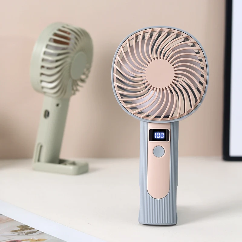 Skanto Tragbarer Handventilator mit LCD-Display