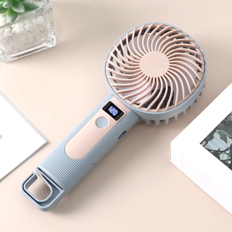 Skanto Tragbarer Handventilator mit LCD-Display
