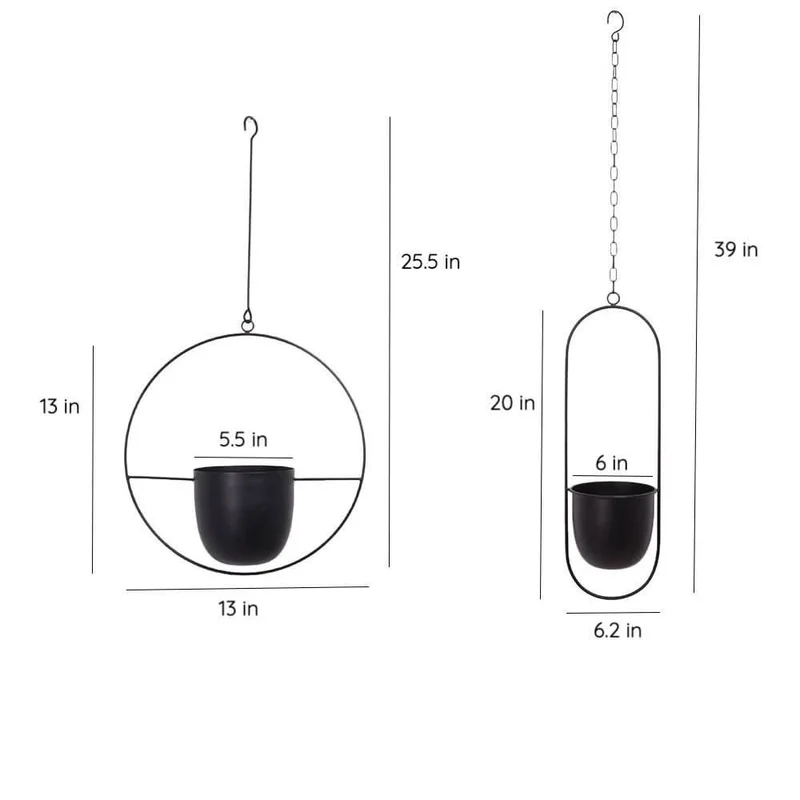 Skanto | Wandmontierter Metall-Pflanzenhalter – FloraFrame