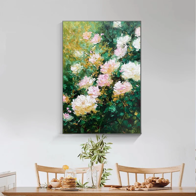 Künstlerische Florale Leinwand Kunst