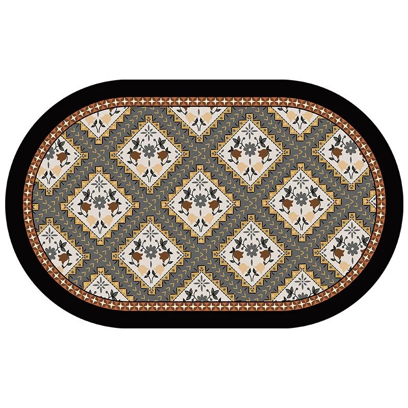 Floral Pattern Dekorativer Bereichsteppich