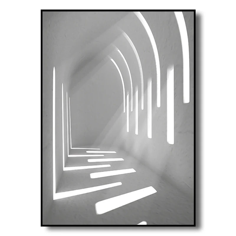 Elegante Architektonische Leinwanddruck