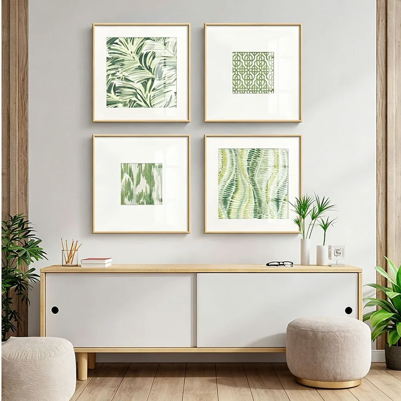 Künstlerische dekorative Wandkunst für das Wohnzimmer