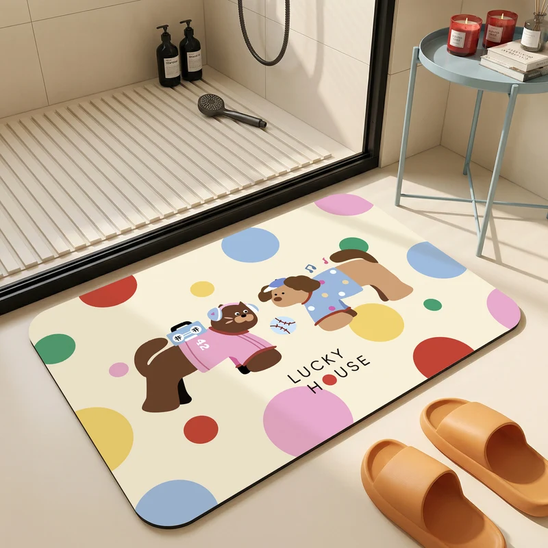 Verspielt katzen-themed Indoor-Matte