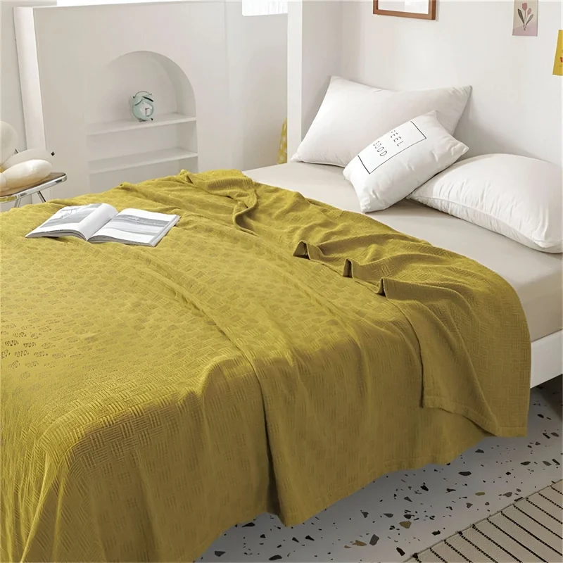 Skanto | LUMINOFT – Atmungsaktive Strickdecke aus Baumwolle