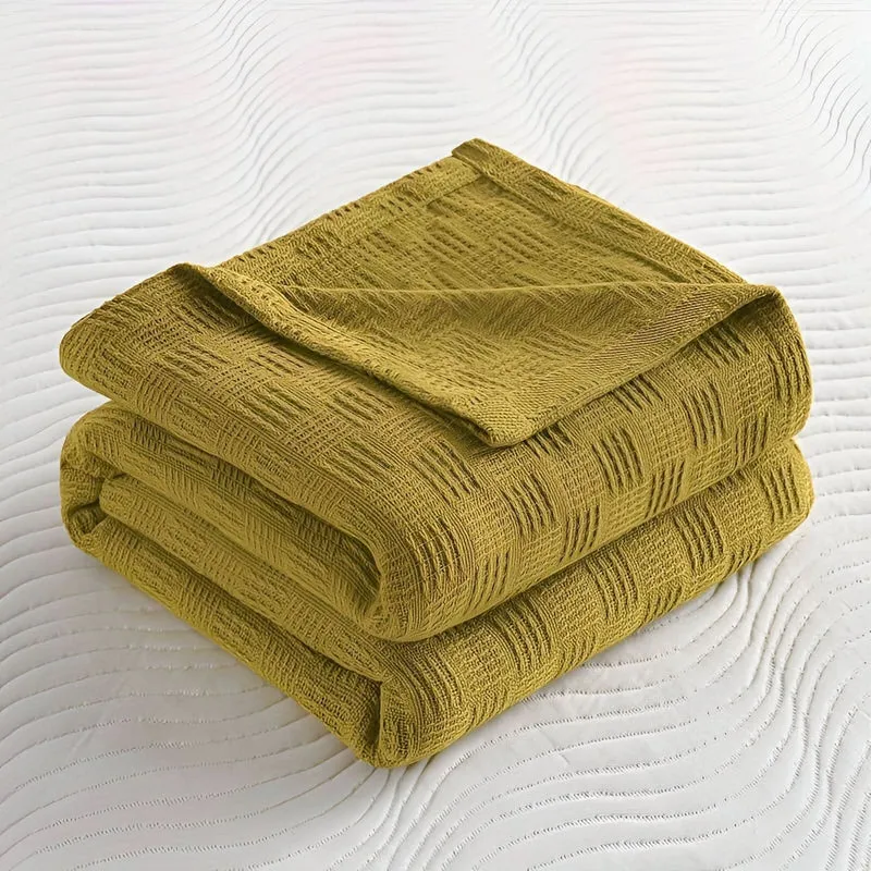 Skanto | LUMINOFT – Atmungsaktive Strickdecke aus Baumwolle