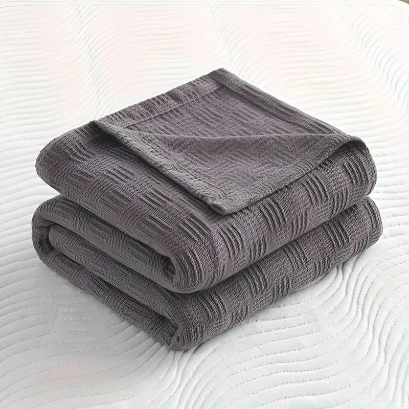 Skanto | LUMINOFT – Atmungsaktive Strickdecke aus Baumwolle